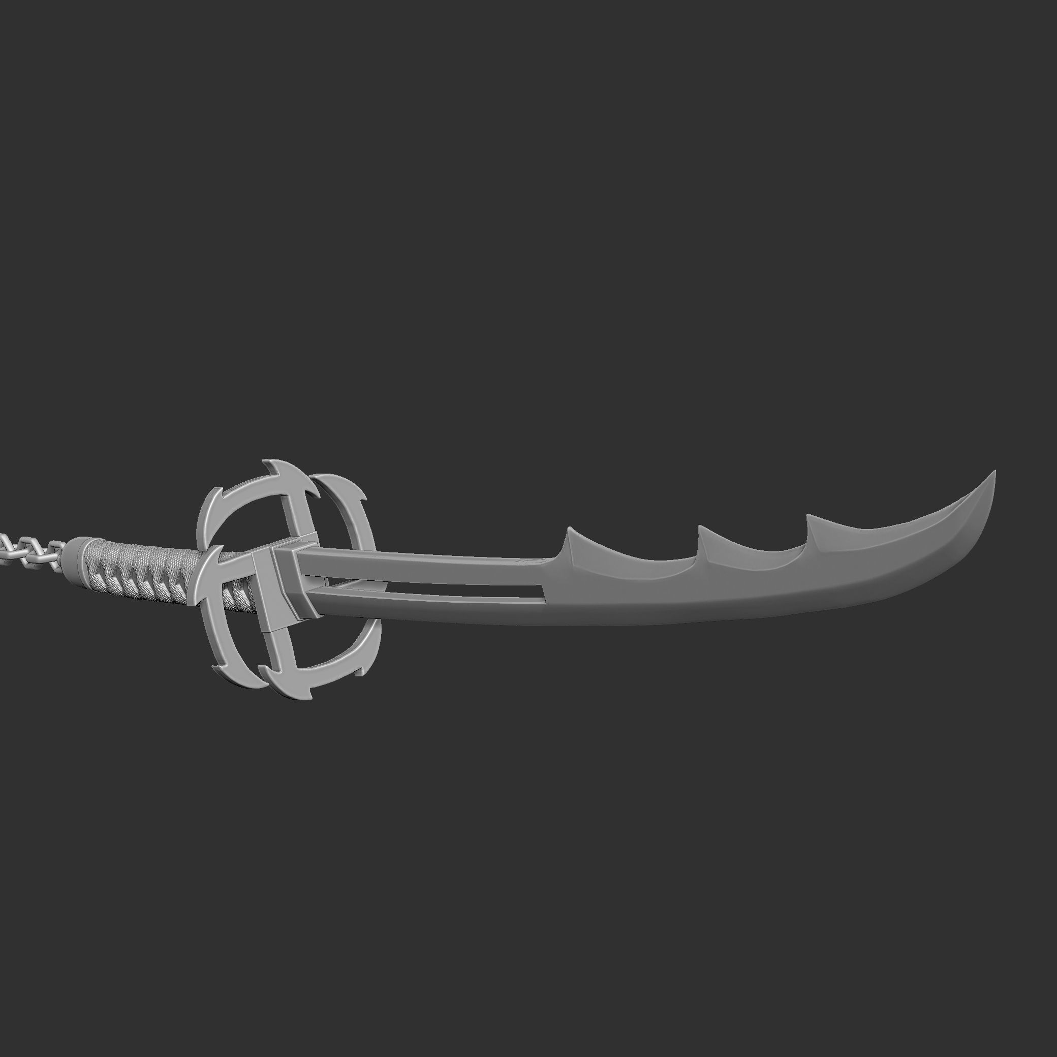 ICHIGO SWORD 05 3D print model_3