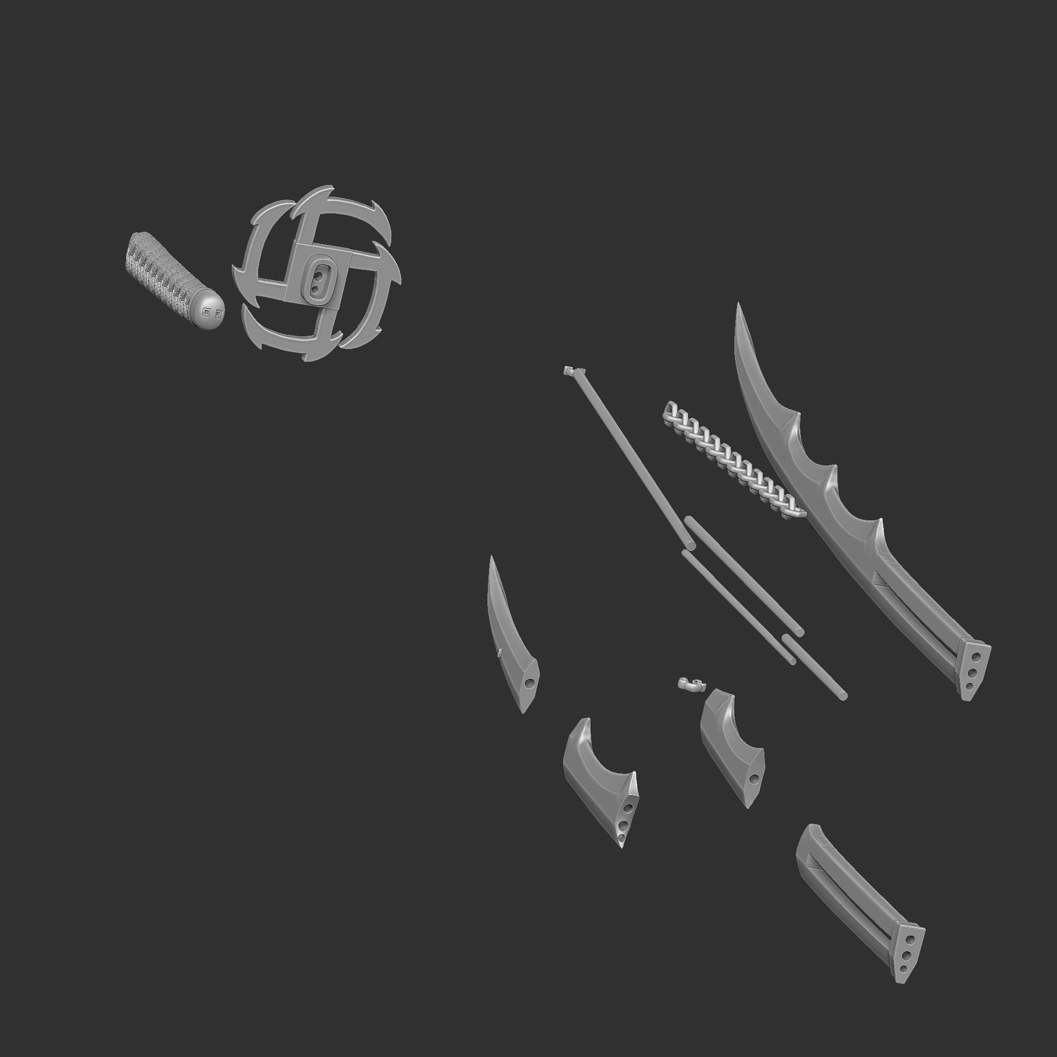 ICHIGO SWORD 05 3D print model_12