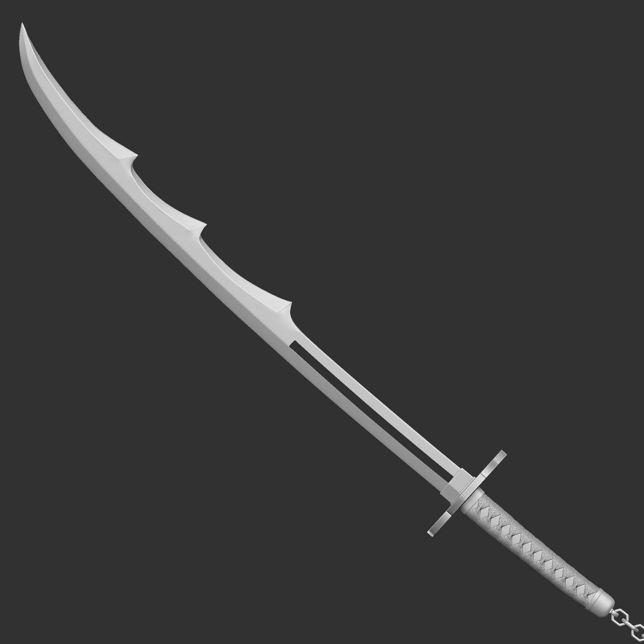 ICHIGO SWORD 05 3D print model_4