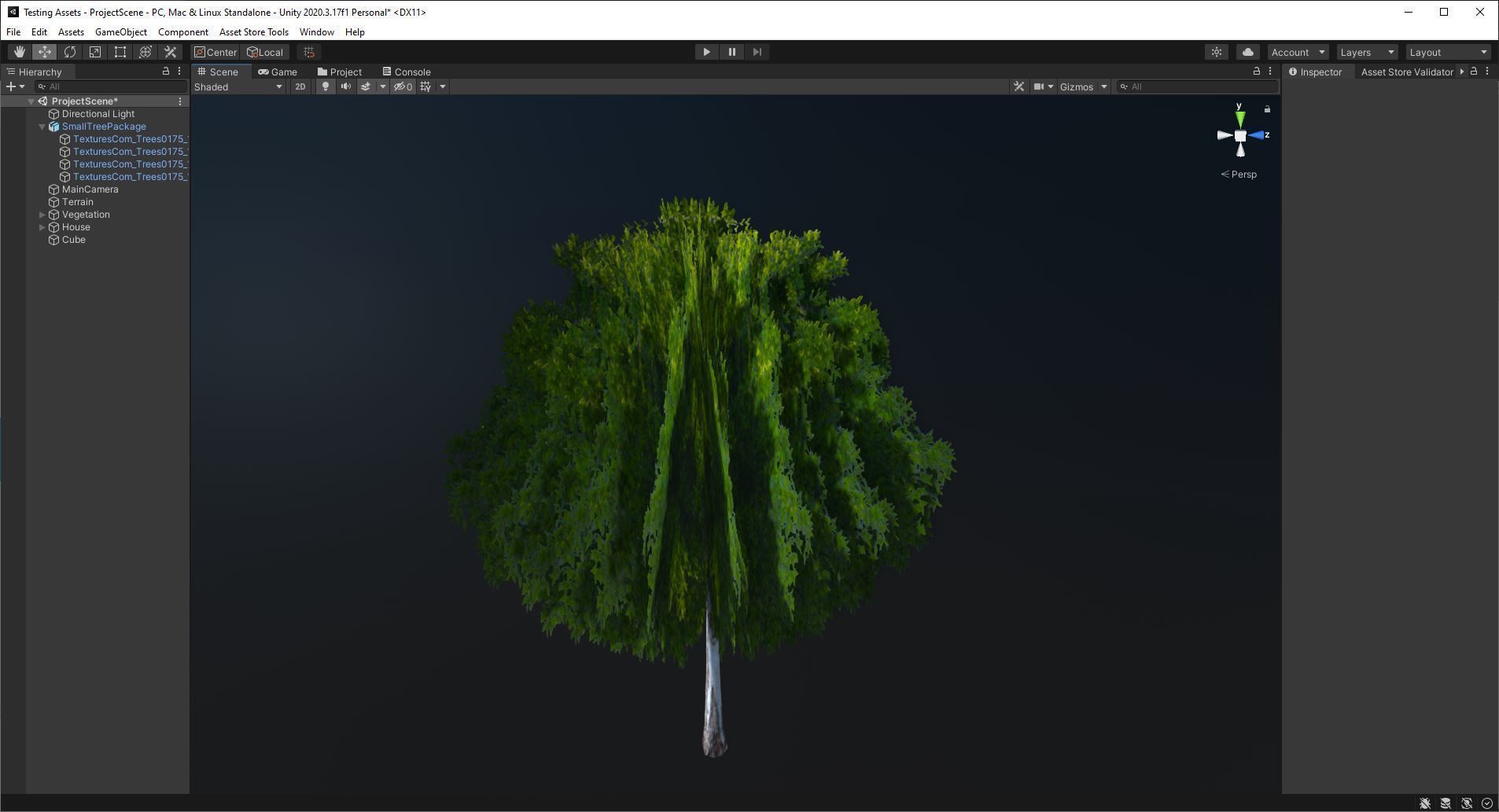 Small Tree Package Free low-poly 3D model_10
