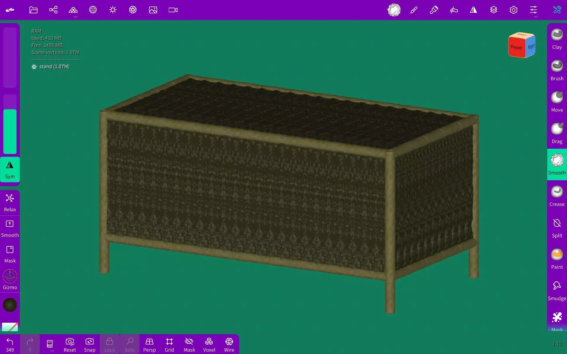 Bamboo Stand Free 3D print model