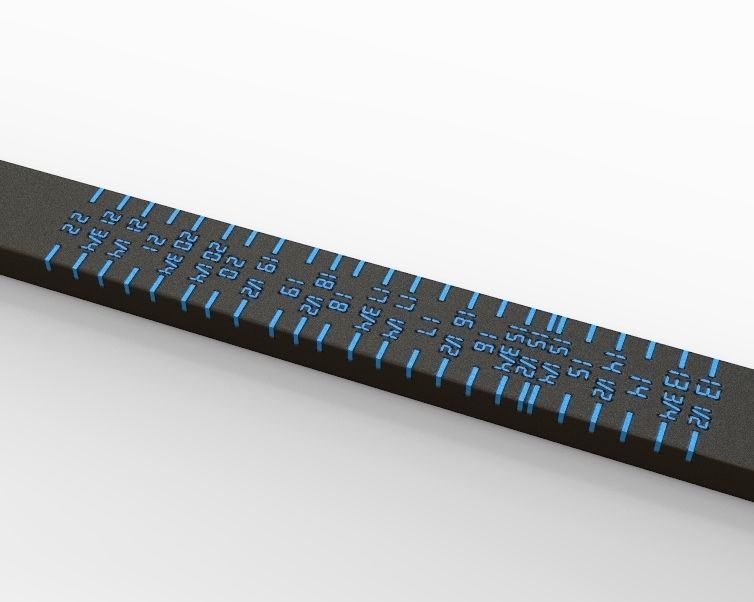 German Finger Ring Sizer 3D print model_2