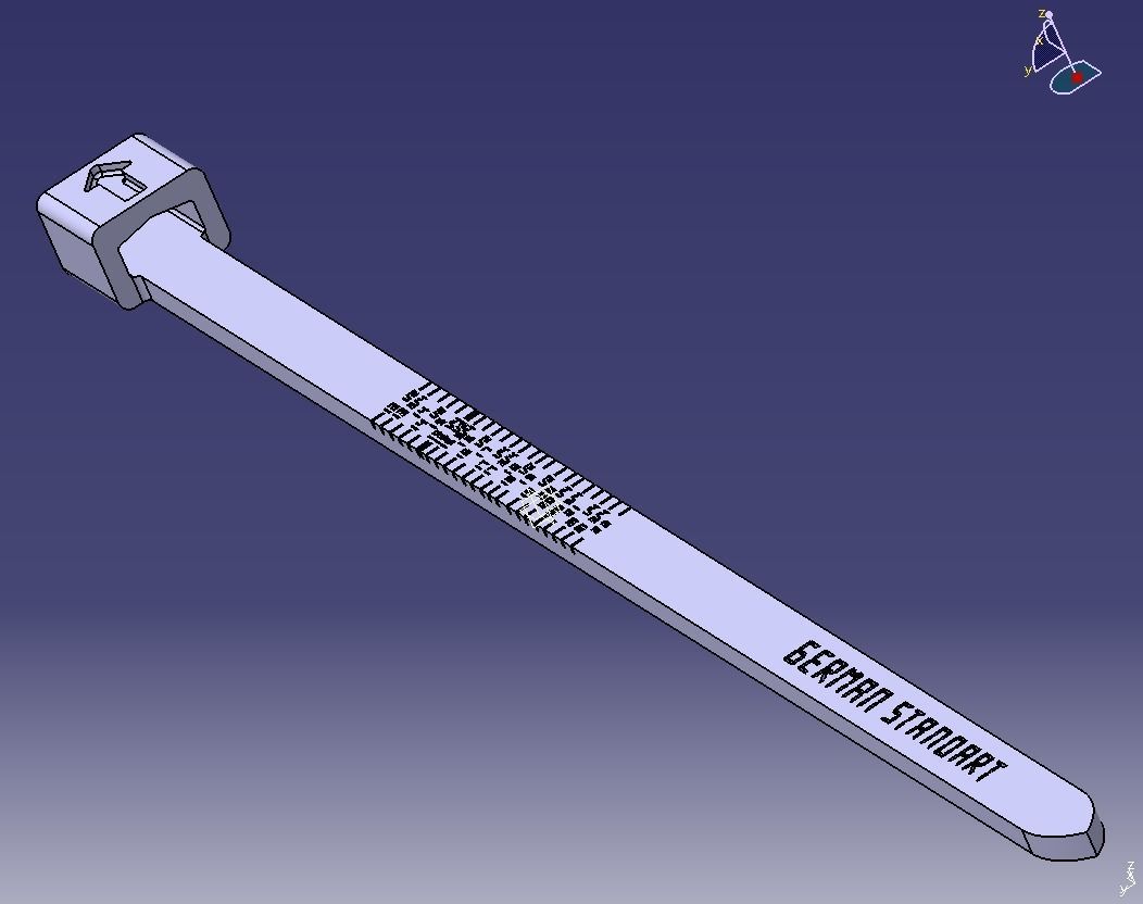 German Finger Ring Sizer 3D print model_16