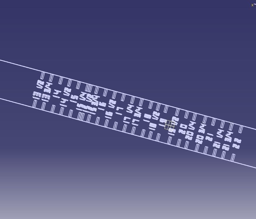 German Finger Ring Sizer 3D print model_6