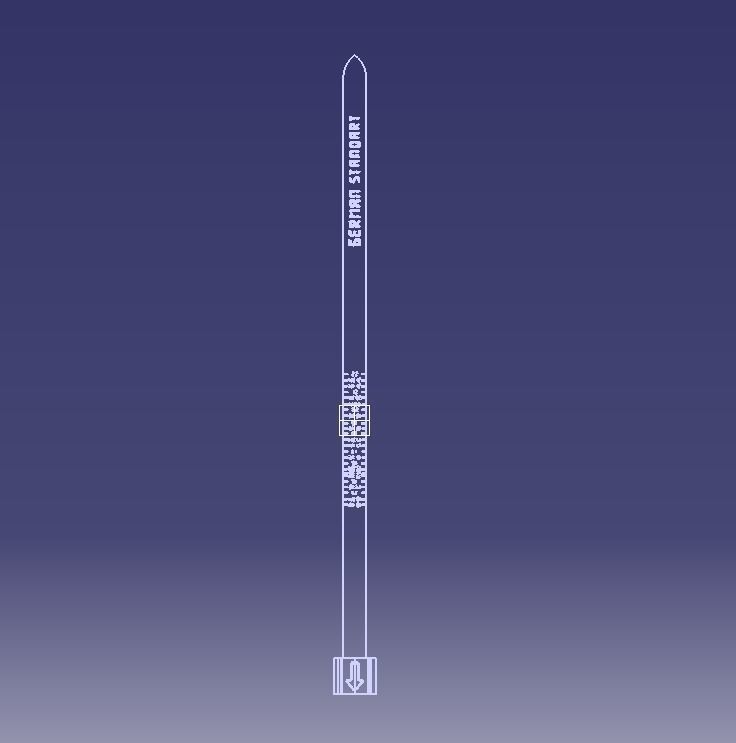 German Finger Ring Sizer 3D print model_27