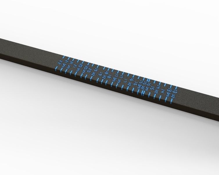 German Finger Ring Sizer 3D print model_10