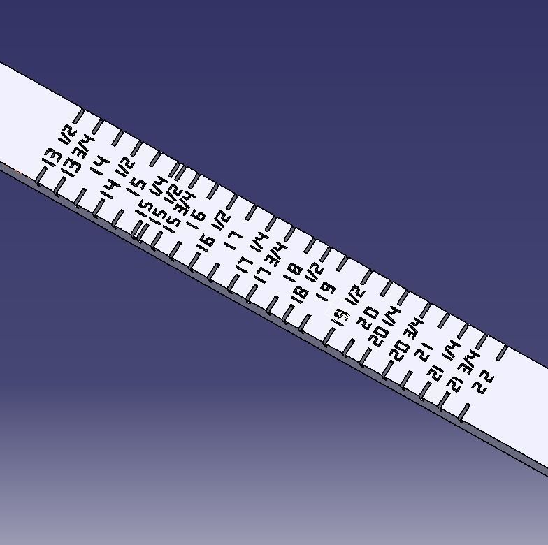 German Finger Ring Sizer 3D print model_26