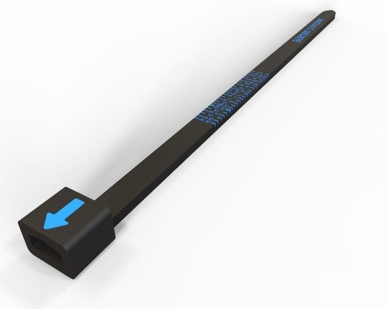 German Finger Ring Sizer 3D print model_30