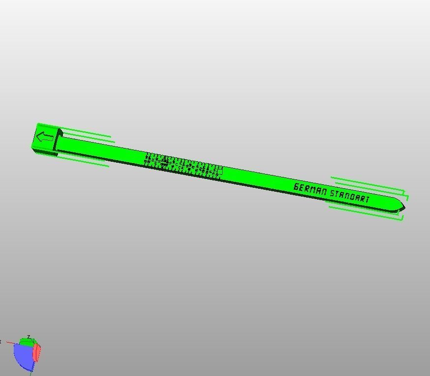 German Finger Ring Sizer 3D print model_31