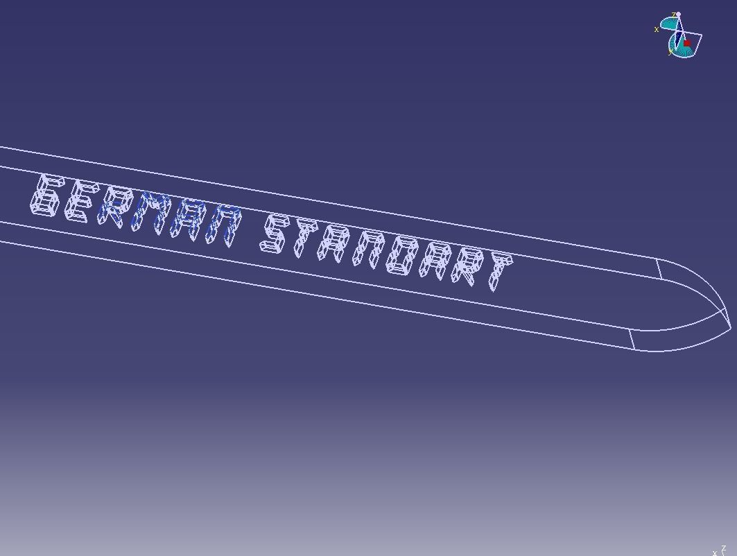 German Finger Ring Sizer 3D print model_8