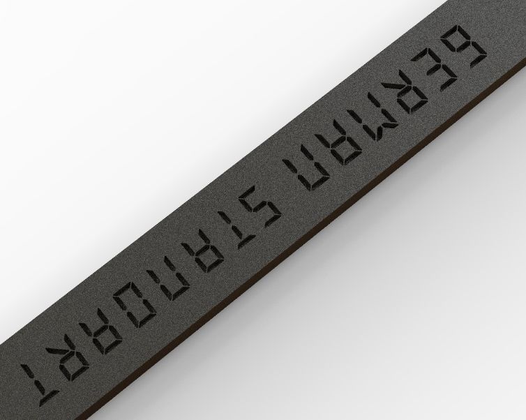 German Finger Ring Sizer 3D print model_20