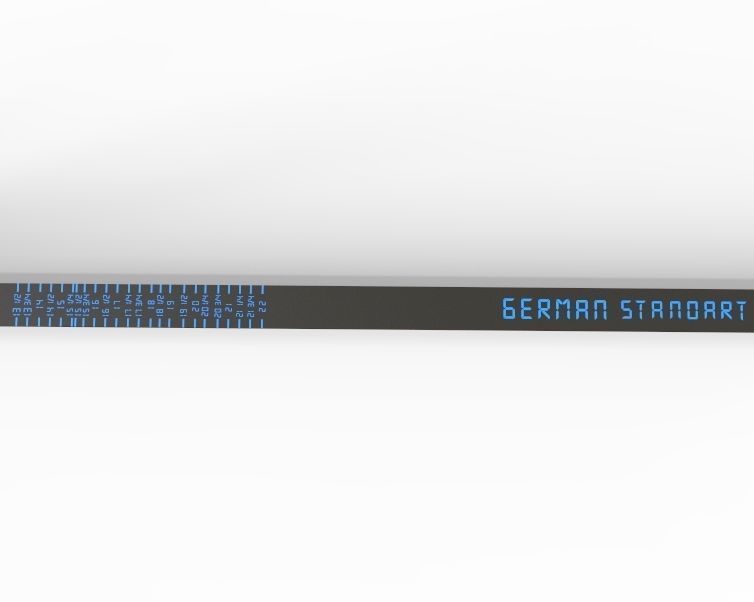 German Finger Ring Sizer 3D print model_11