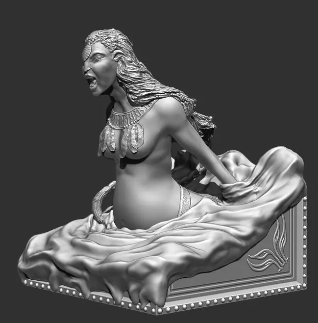 Ronal from The way of Water 3D print model_0