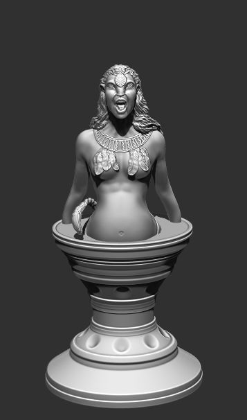 Ronal from The way of Water 3D print model_8