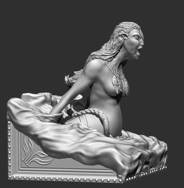 Ronal from The way of Water 3D print model_5
