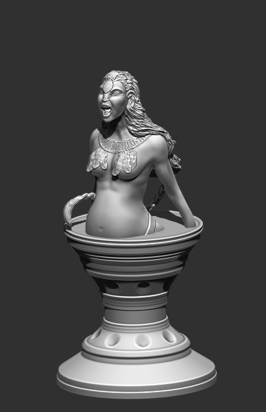 Ronal from The way of Water 3D print model_11
