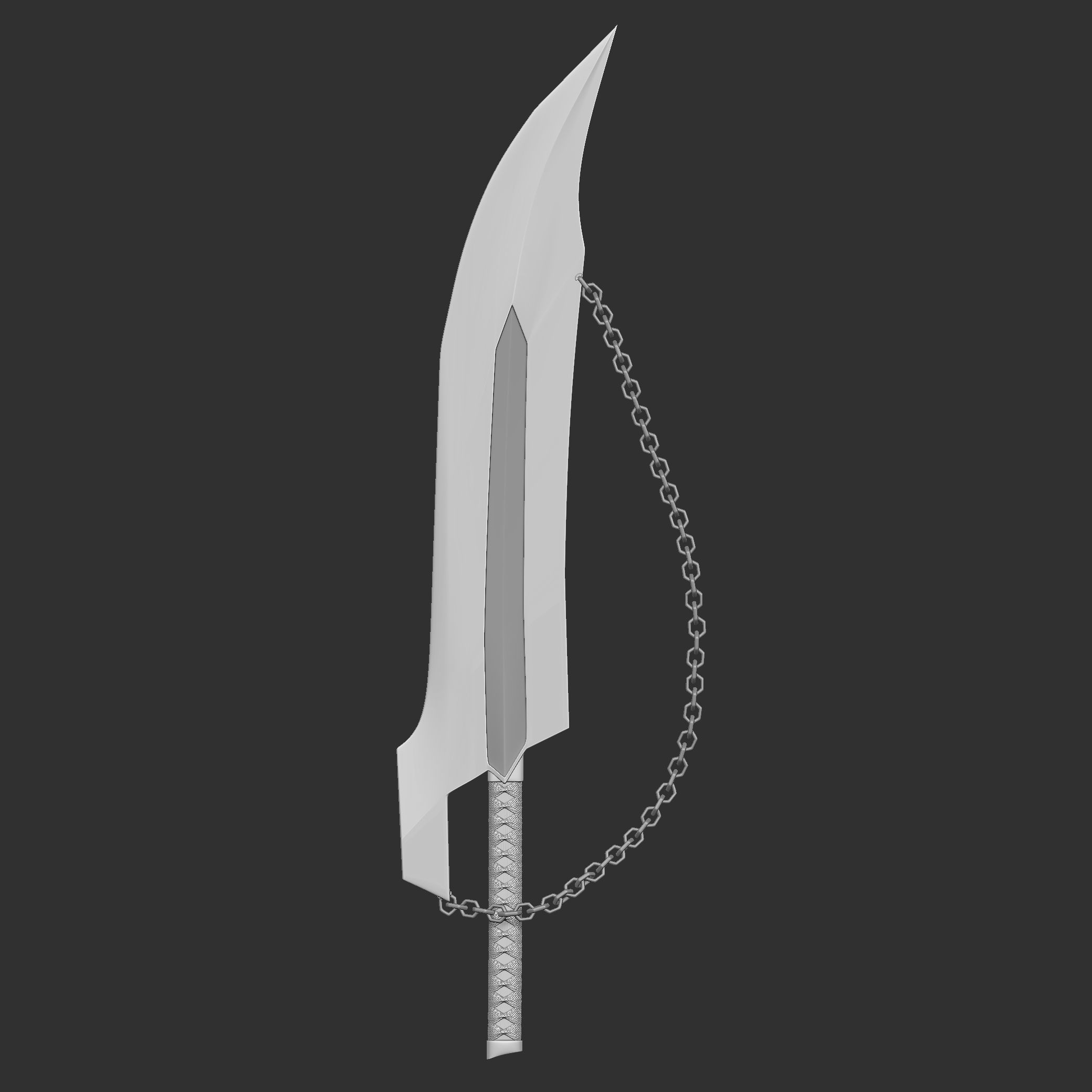 ICHIGO SWORD 08 true bankai 3D print model_12