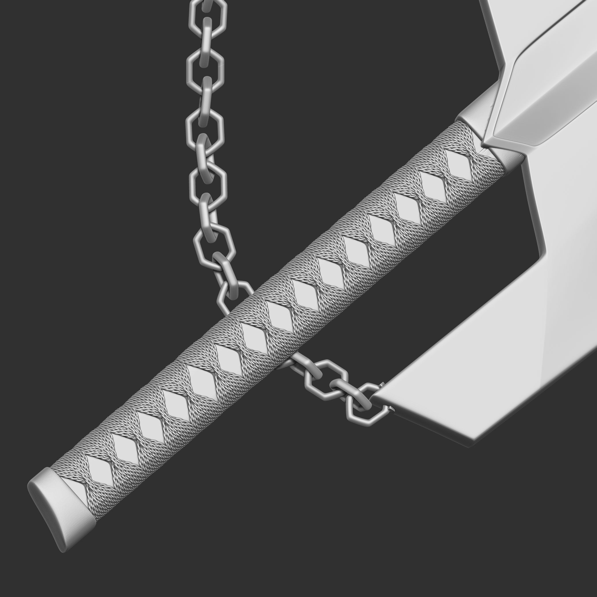 ICHIGO SWORD 08 true bankai 3D print model_3