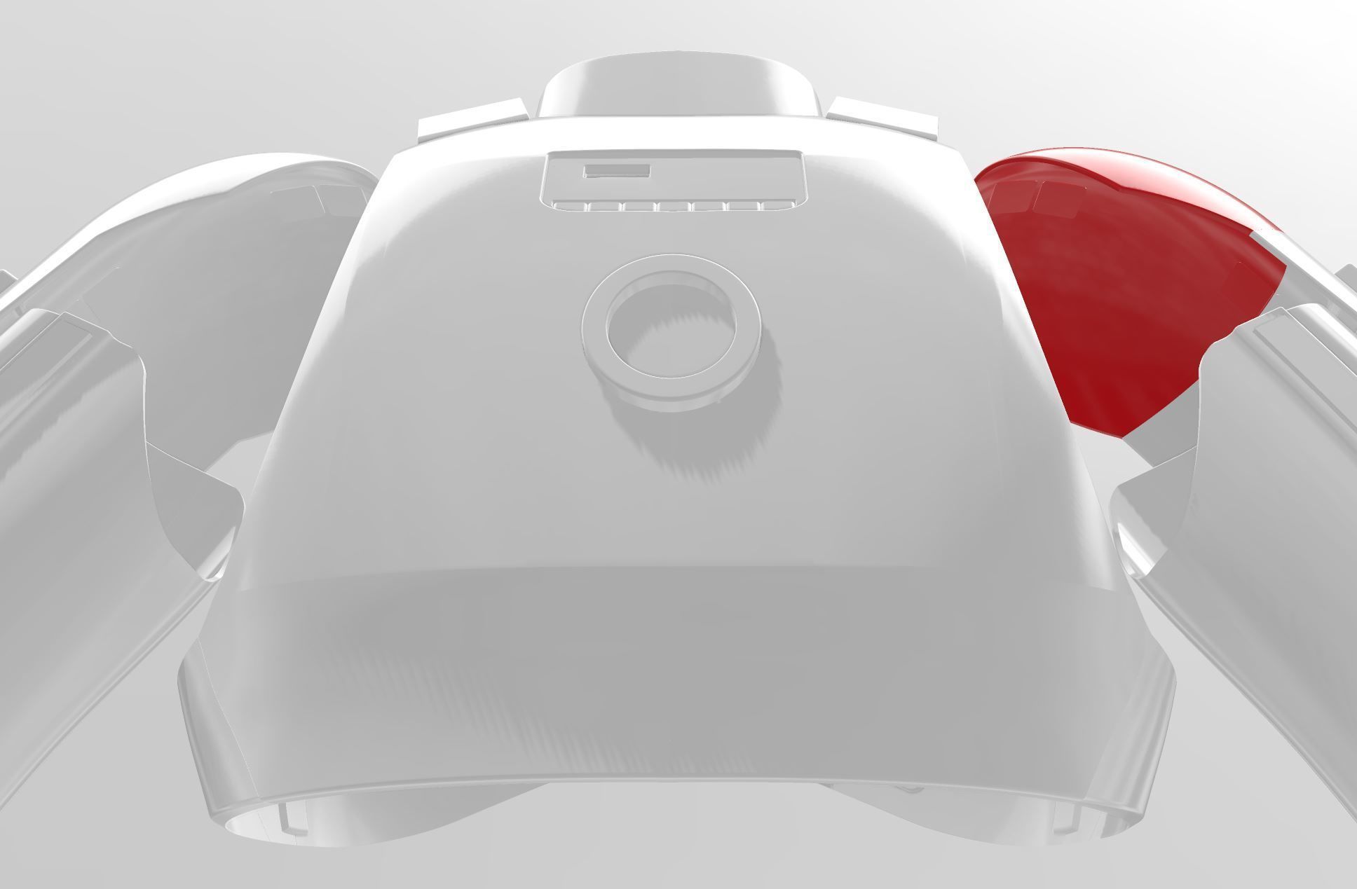 Star Wars First Order Mountain Trooper with Helmet 3D print model_12