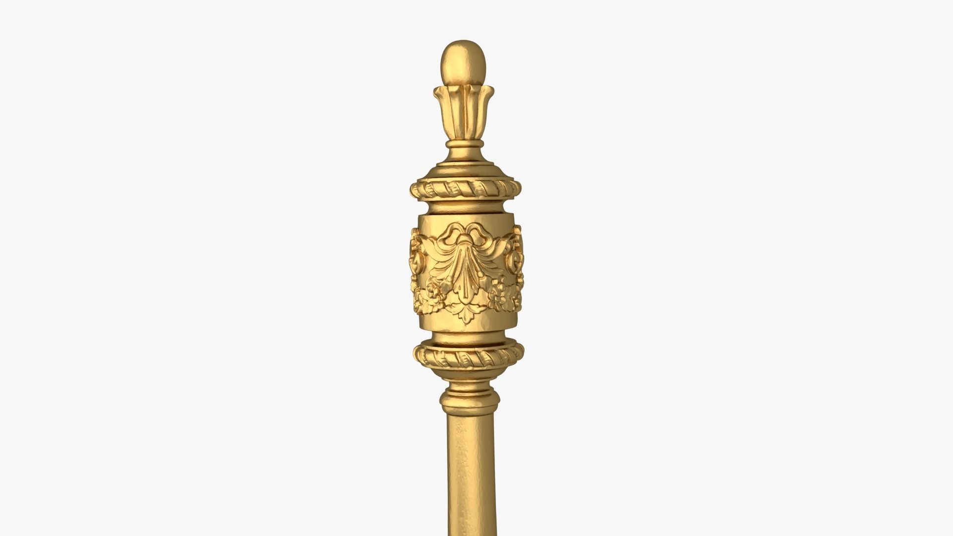 Classic decor ornament 210 3D model_1