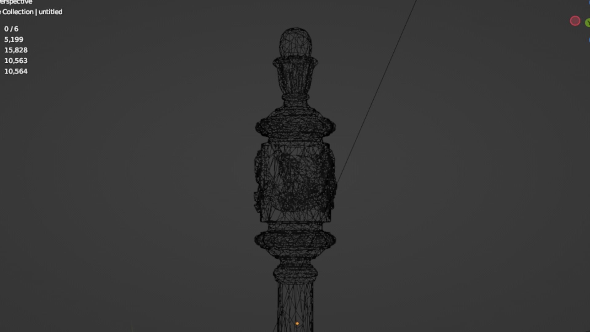 Classic decor ornament 210 3D model_6