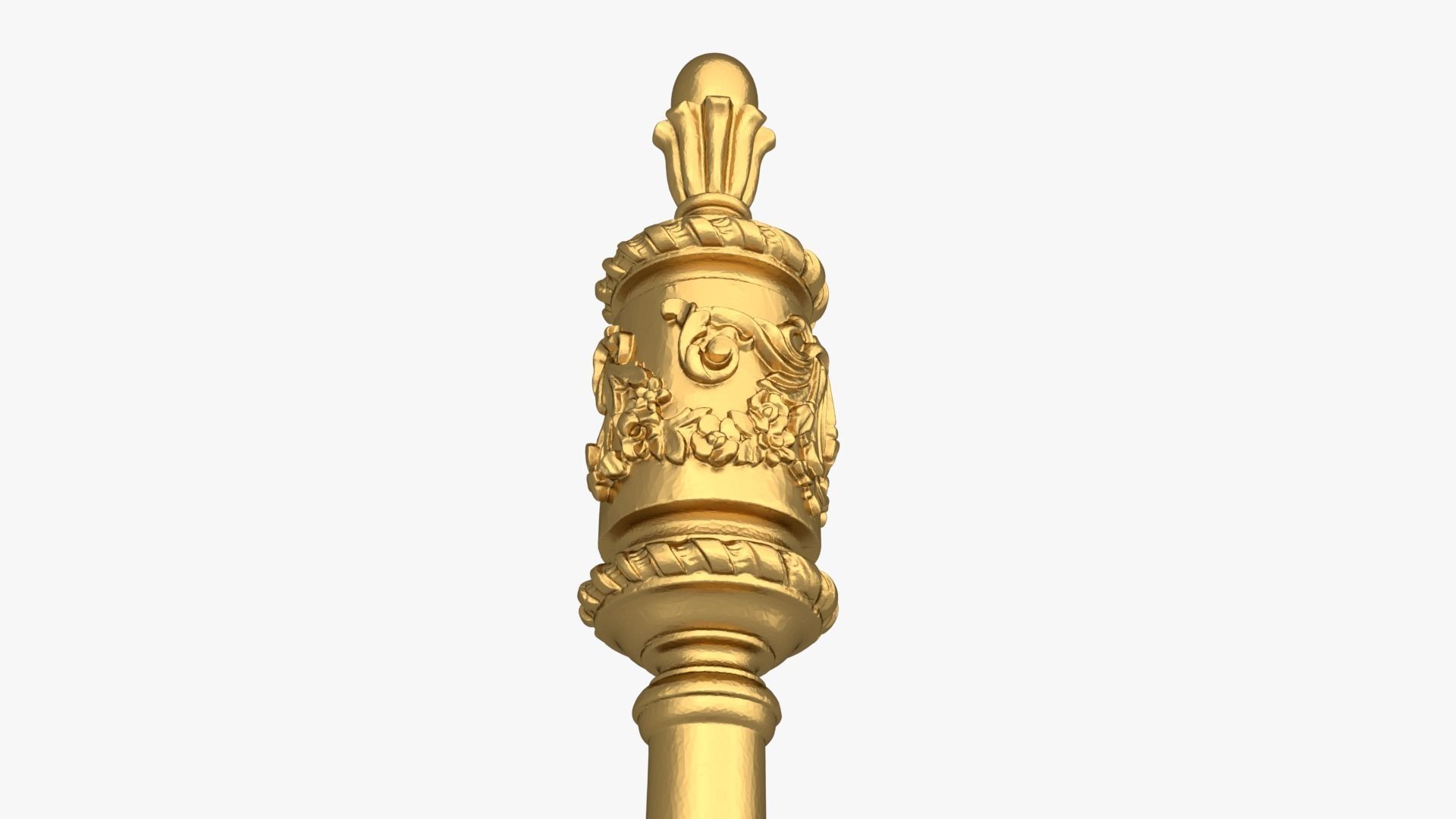 Classic decor ornament 210 3D model_2