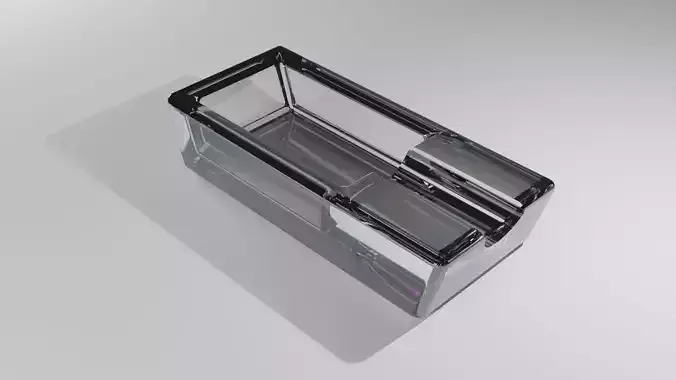 Cigar Ashtray Low-poly 3D model