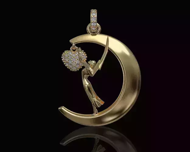 Emmy in love pendant