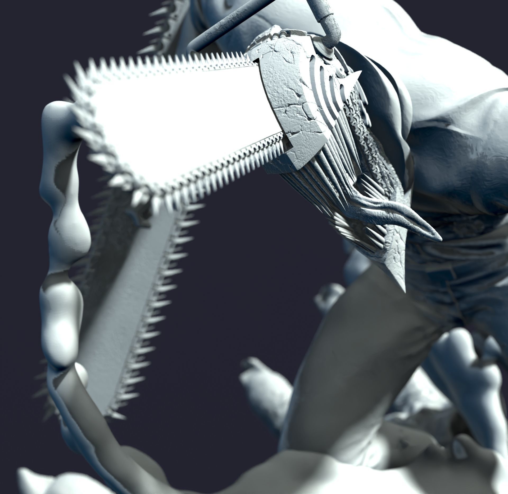 Chainsaw Man 3D print model_2