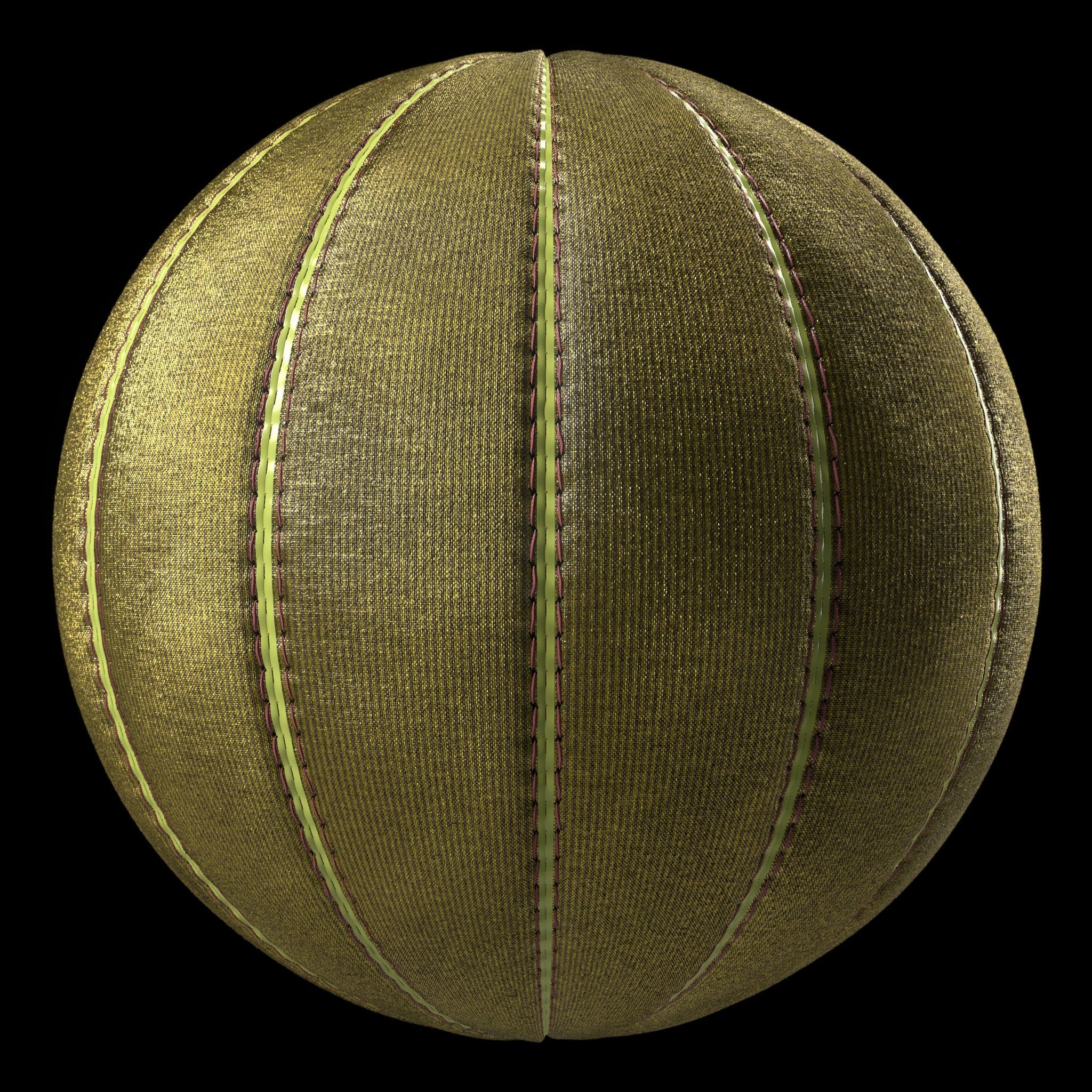 Fabric Materials 43- Stitched Fabric By Sbsar Pbr 4k Seamless Low-poly 3D model_9