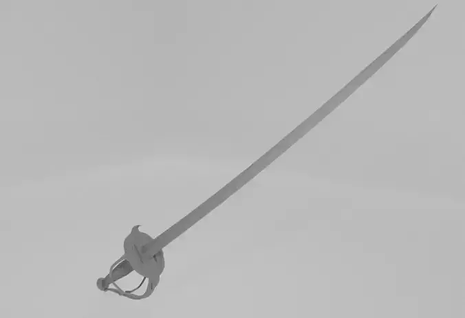 Griffiths Golden Age Sword Manga Accurate 3D Model Fan Art