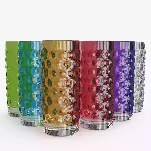 Glass Vase 6 colors