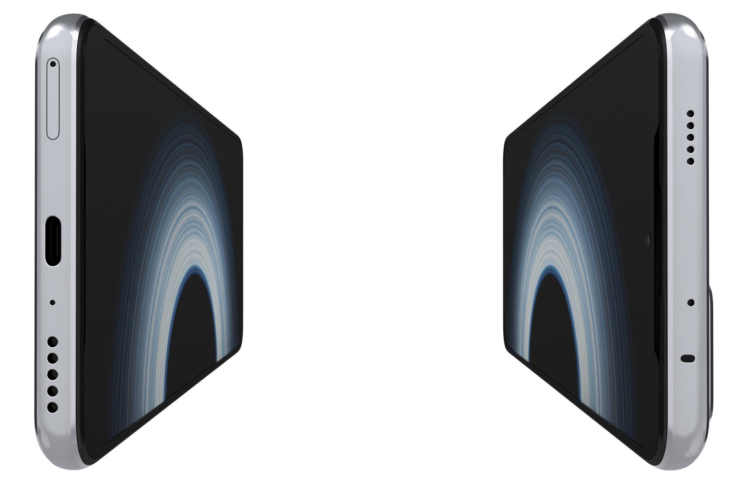 Xiaomi Redmi K50 Ultra White 3D model_8