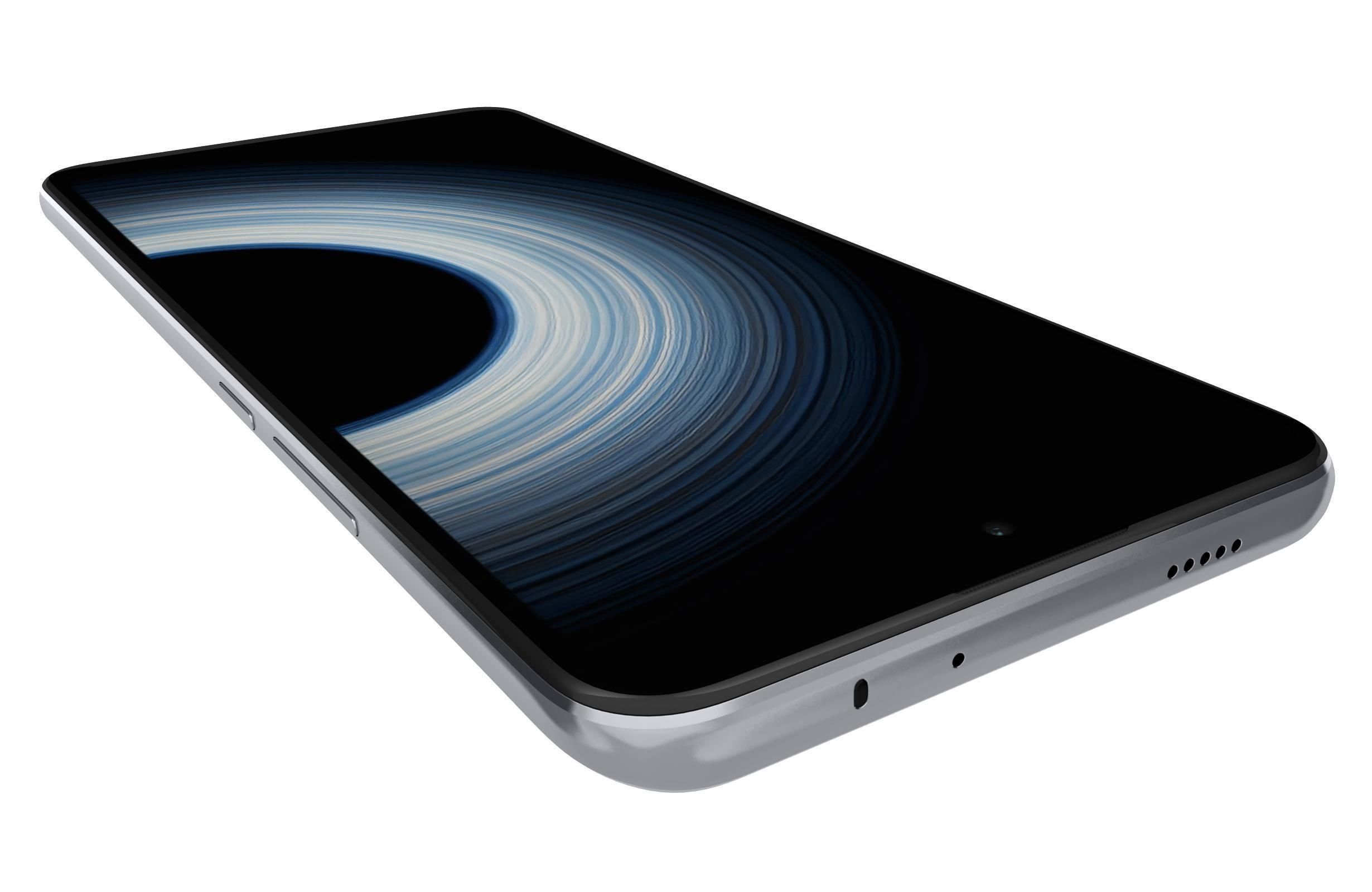 Xiaomi Redmi K50 Ultra White 3D model_13