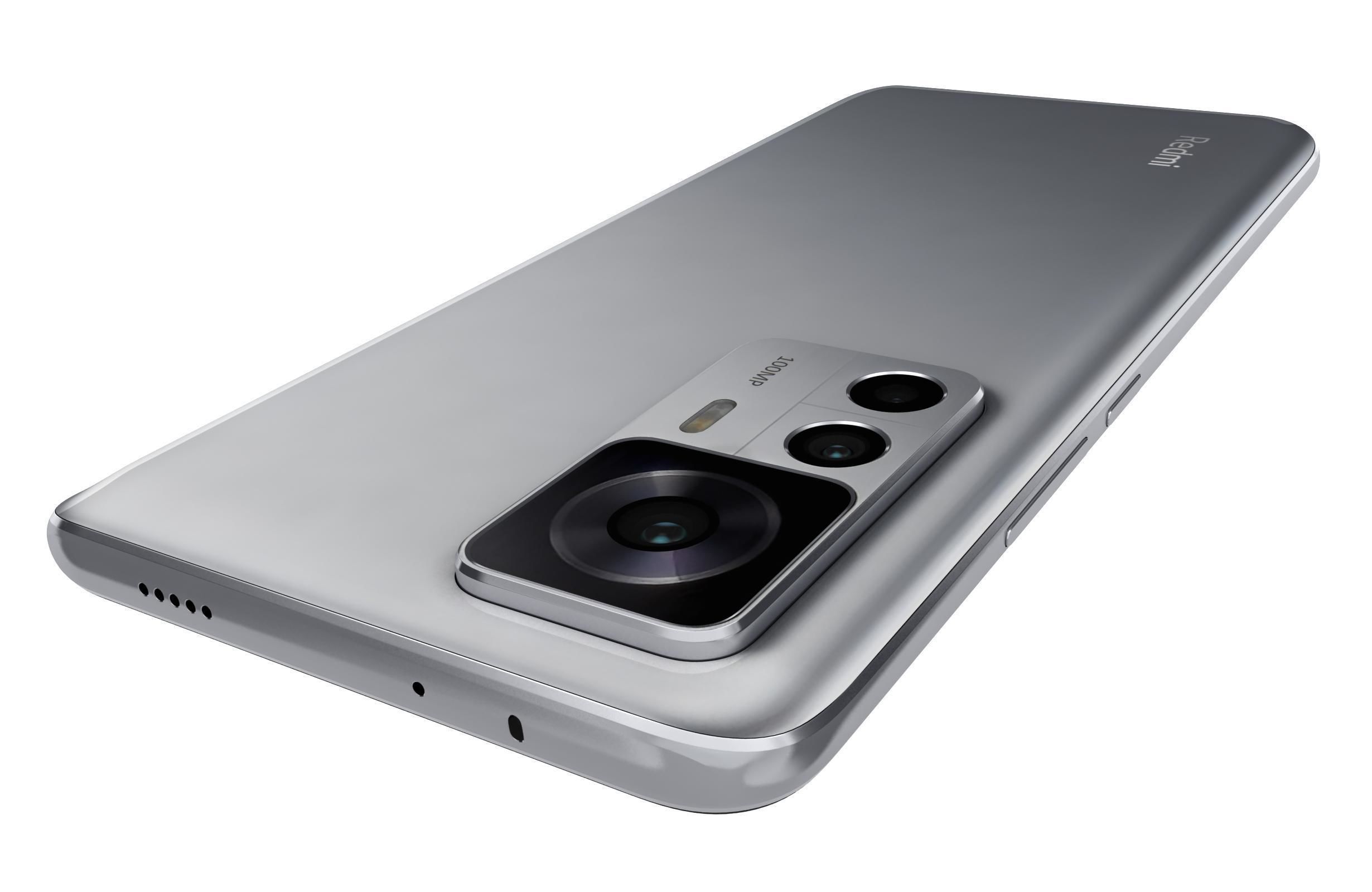 Xiaomi Redmi K50 Ultra White 3D model_15