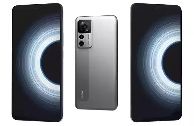 Xiaomi Redmi K50 Ultra White 3D model