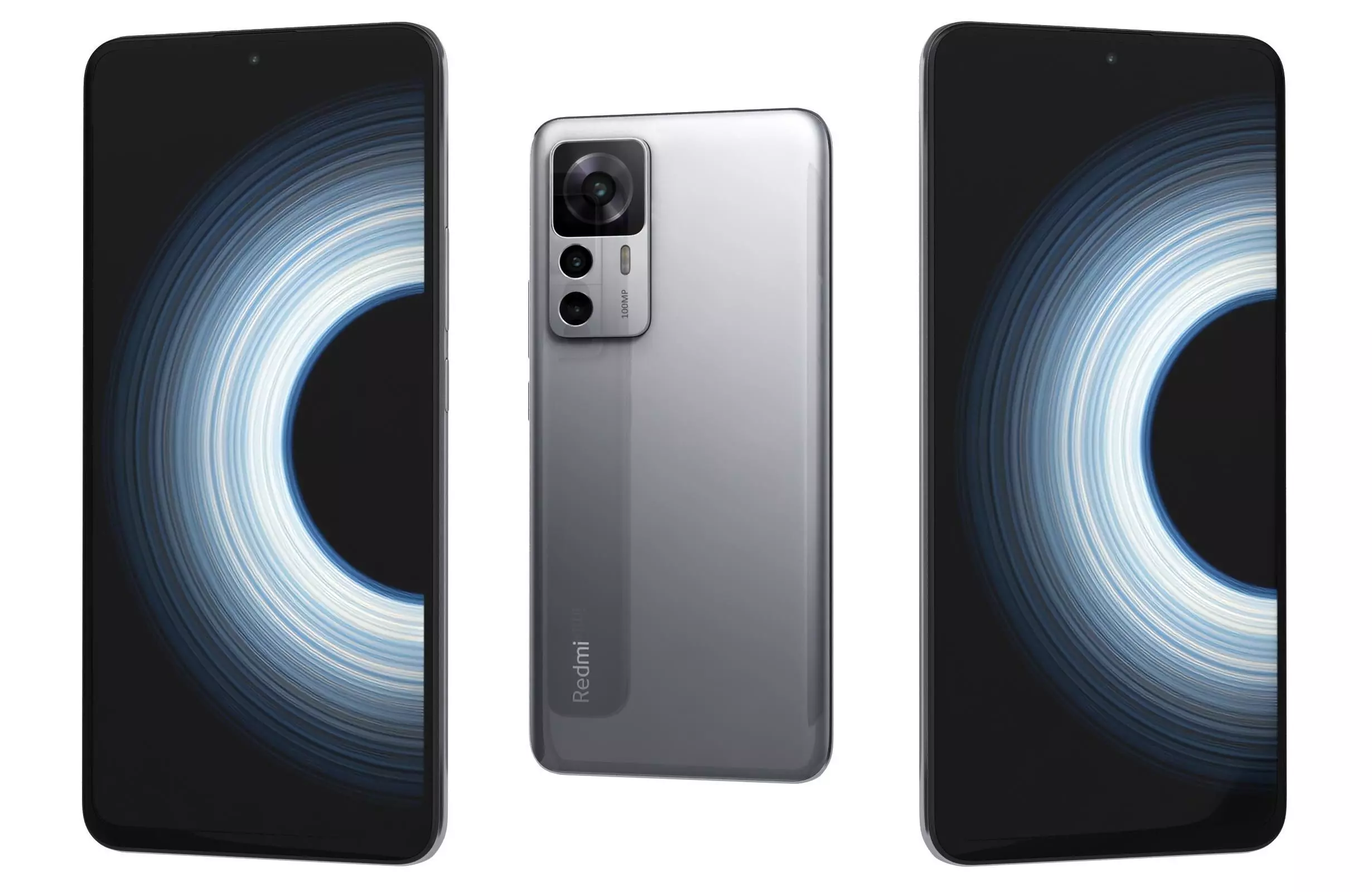 Xiaomi Redmi K50 Ultra White 3D model_0