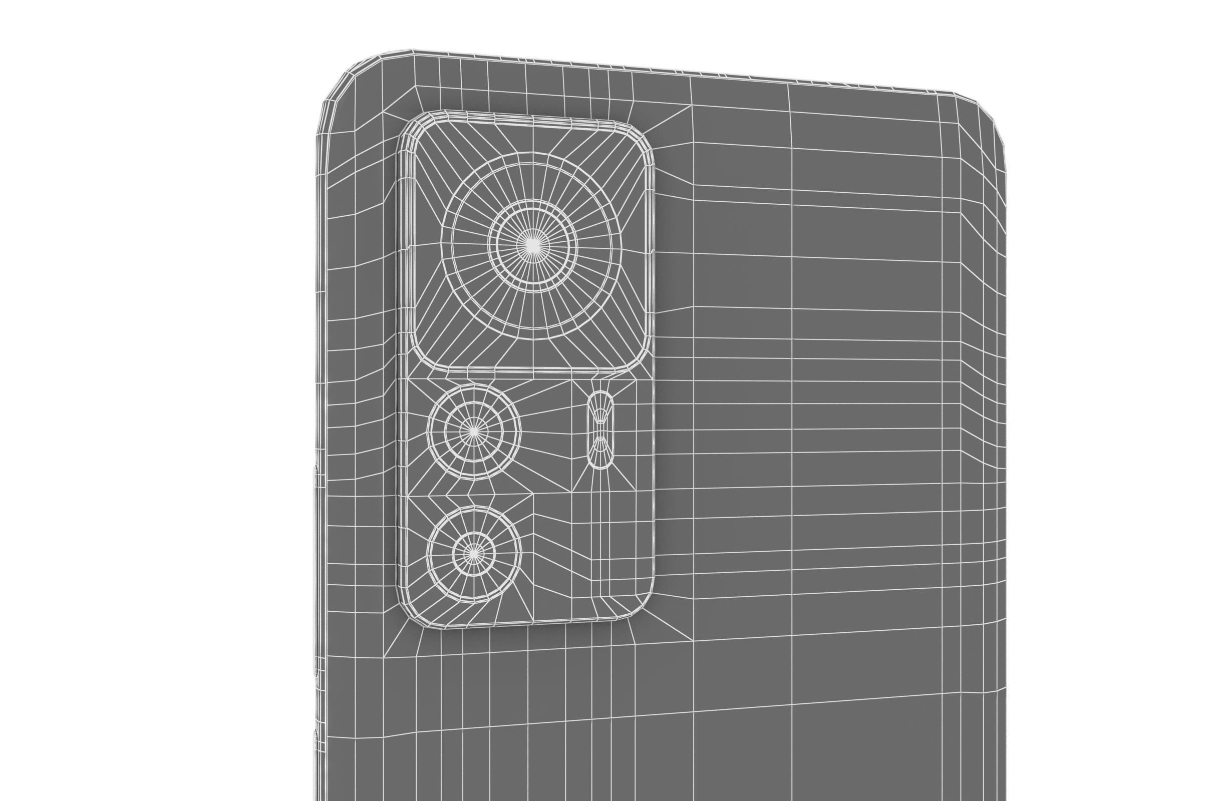 Xiaomi Redmi K50 Ultra White 3D model_20