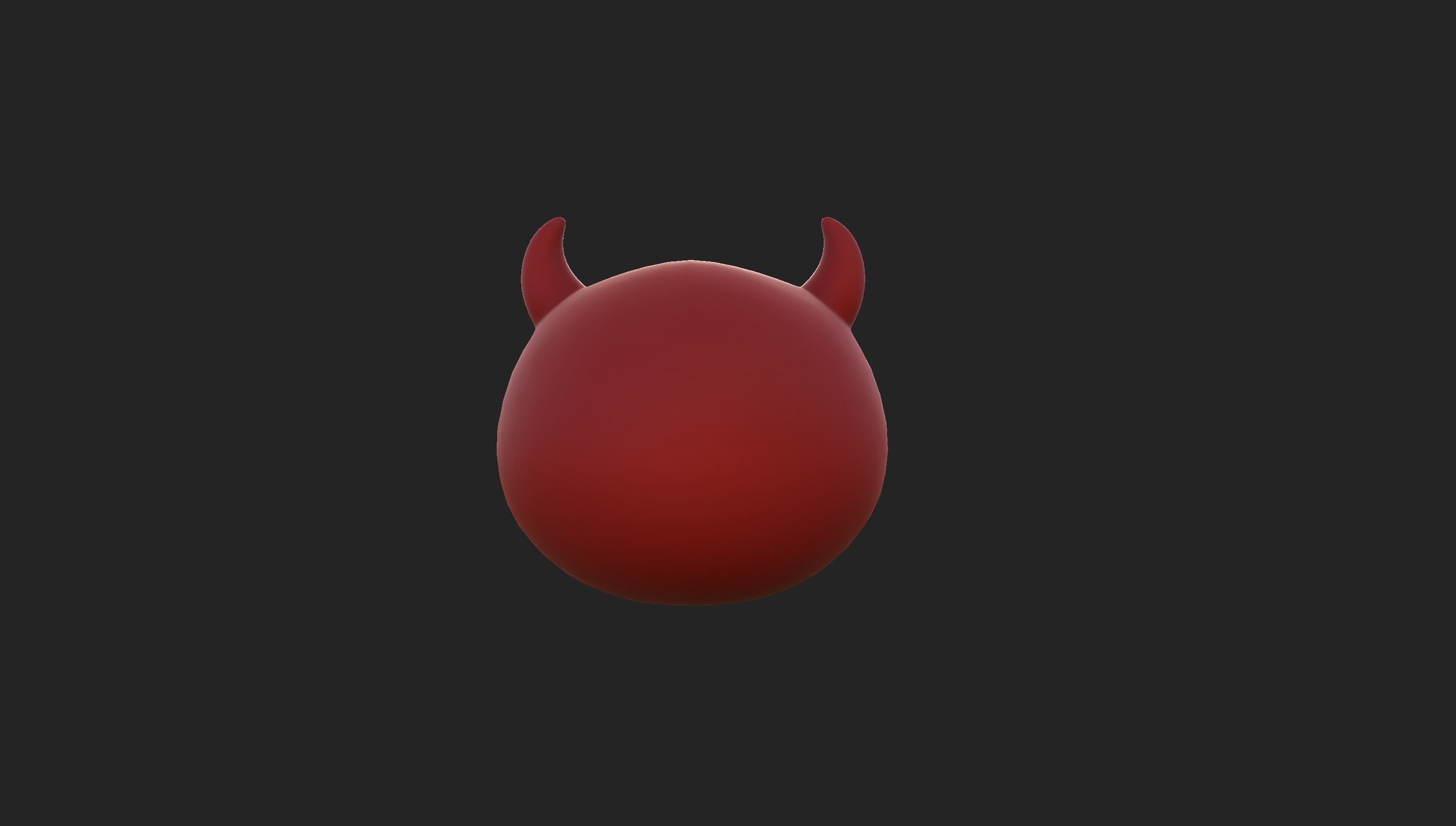 Cartoon Devil Skull 3D model_21