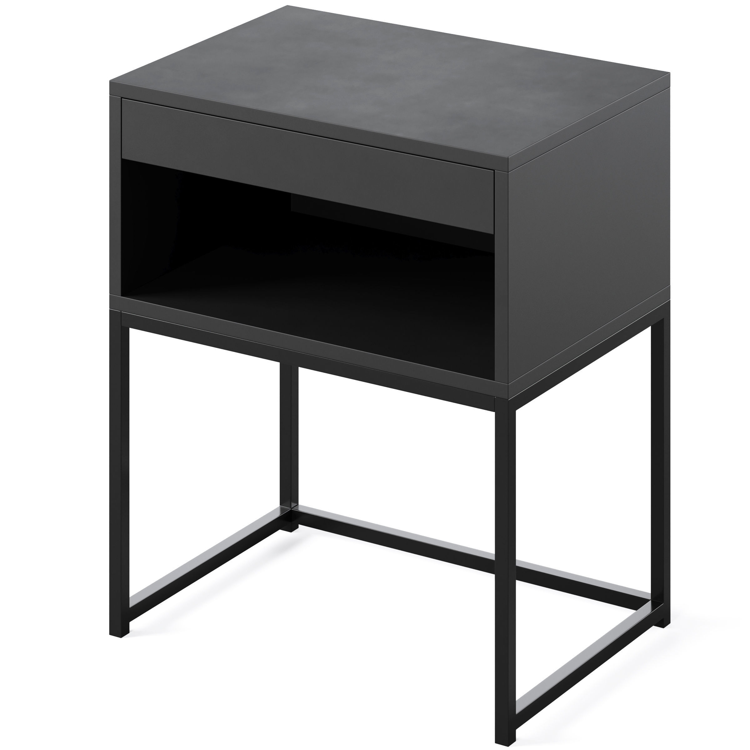 Bedside table Cholet by Actona 3D model_1