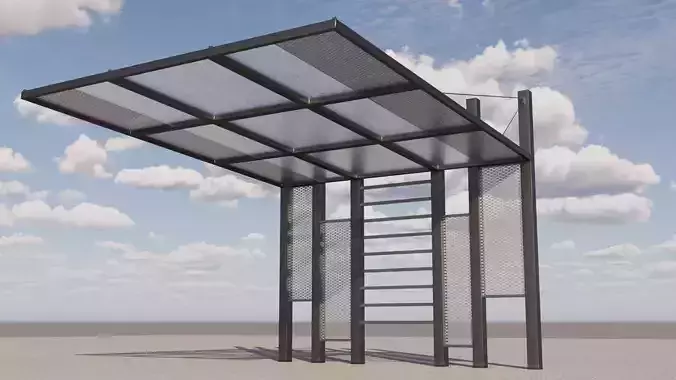 car shader 3D model