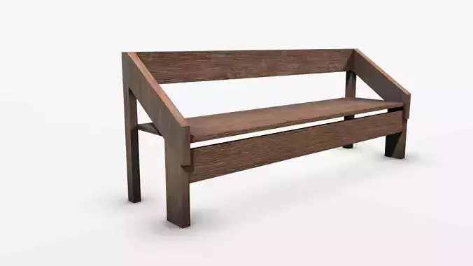 Bench wooden