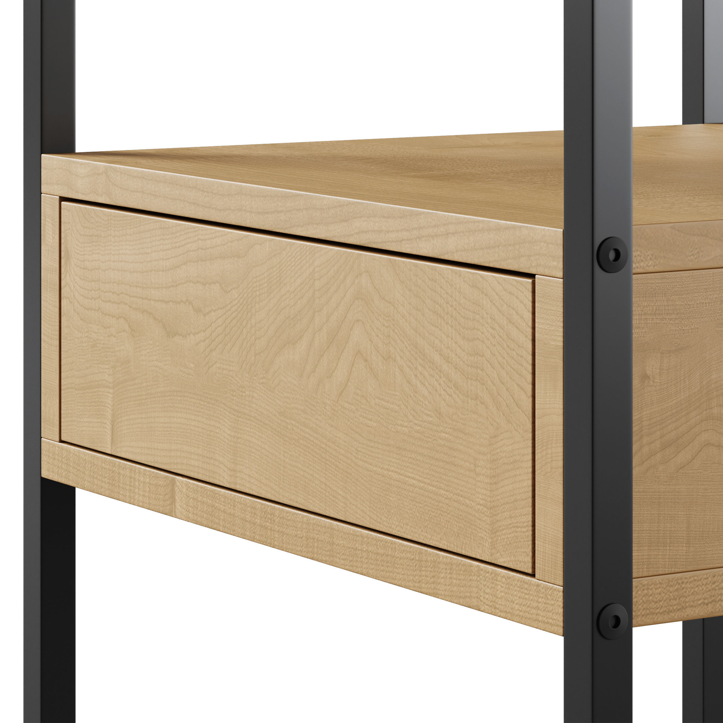 Bedside table Randolf by Actona 3D model_1