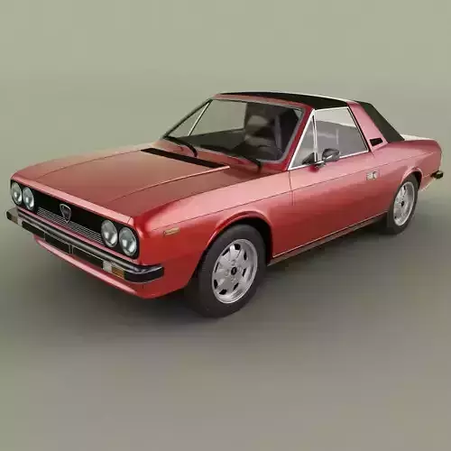 Lancia Beta Spider 3D model