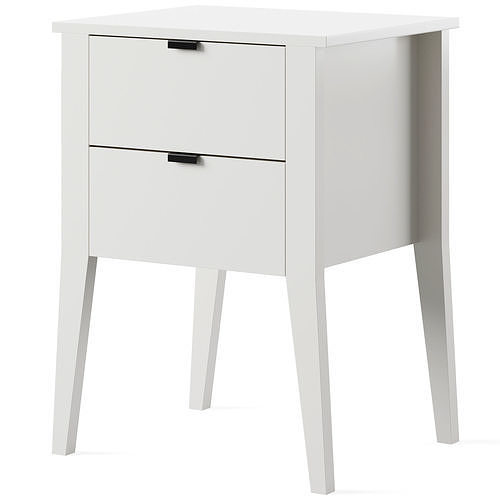 Bedside table Sleepy by Actona 3D model