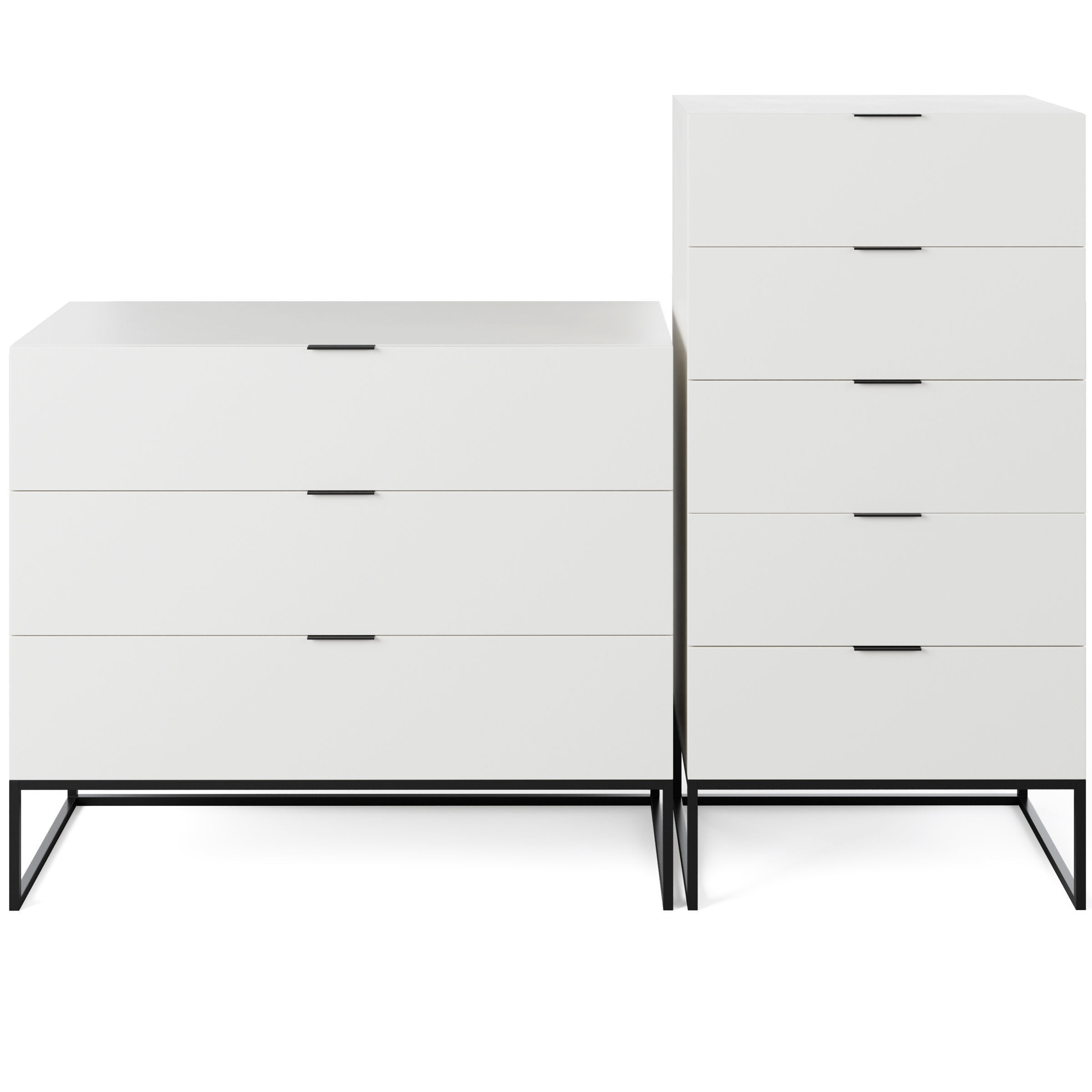 Chest of drawers Kobe by Actona 3D model_1