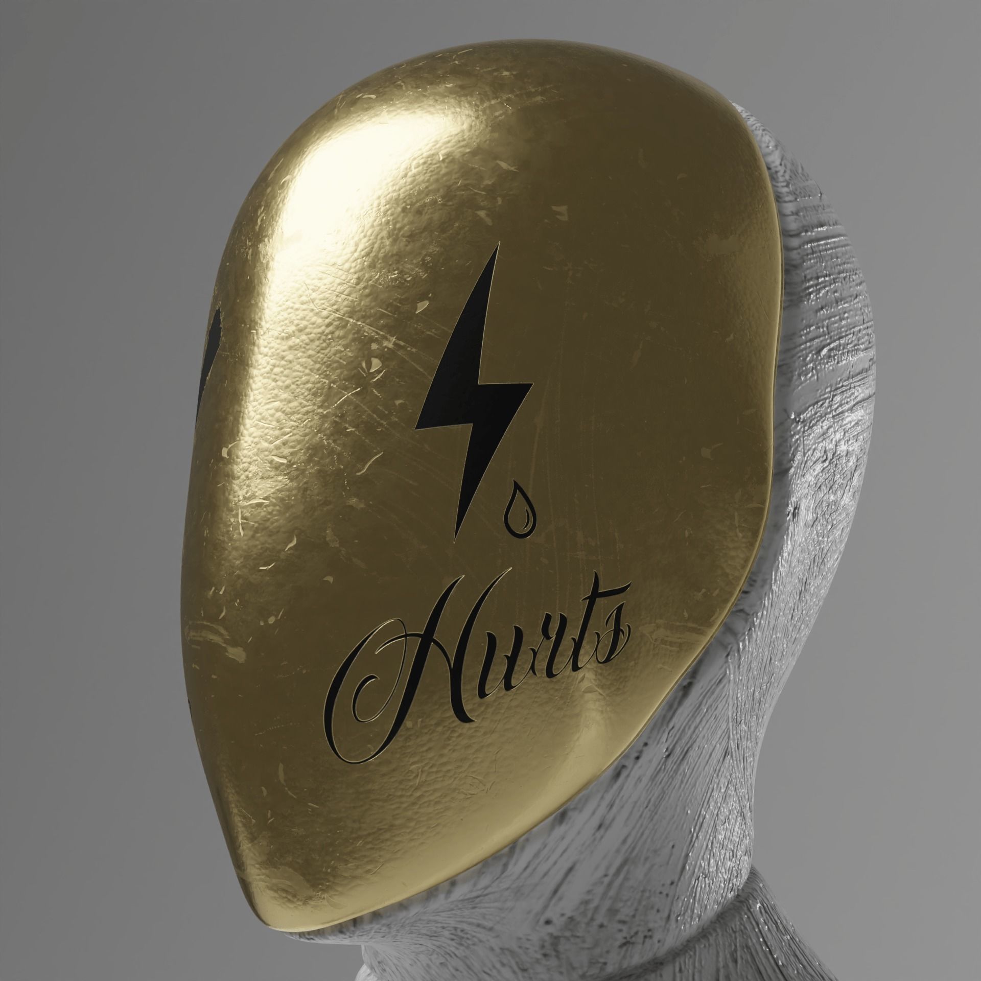 Mannequin Male character custom 3D model_5