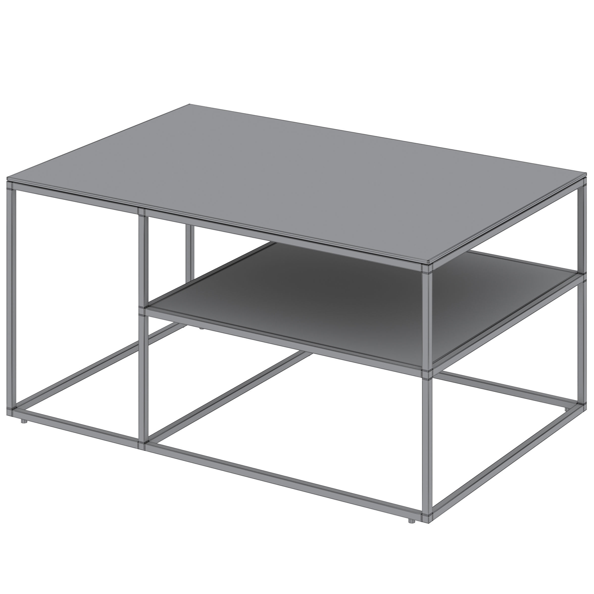 Coffee table Alisma by Actona 3D model_4