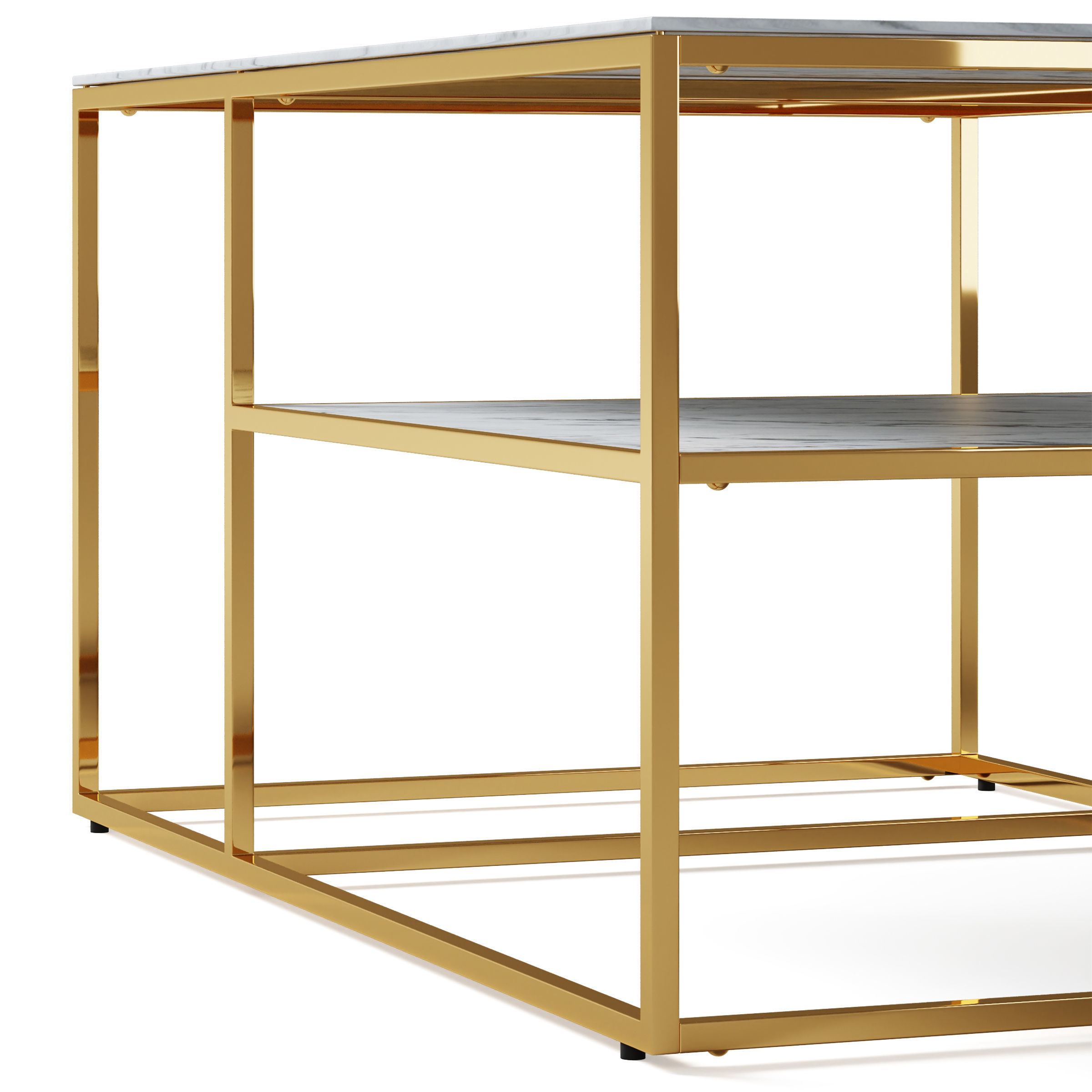 Coffee table Alisma by Actona 3D model_2