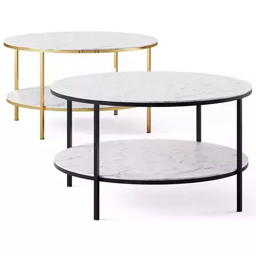 Coffee table round Alisma by Actona